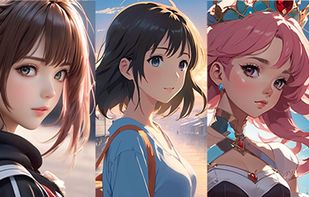 ai anime generated by hotpot.ai