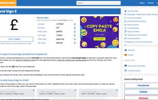 HotSymbol screenshot 2