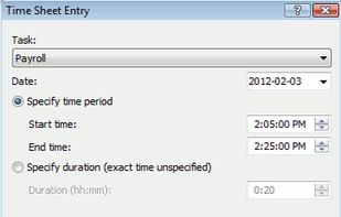HourGuard Timesheet Software screenshot 2