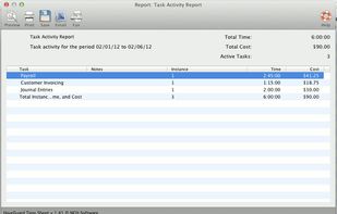 HourGuard Timesheet Software screenshot 1