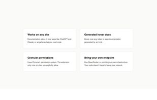 Hover Extension screenshot 1