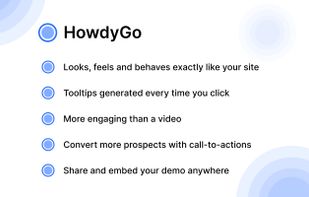 Capture and share interactive product demos in minutes