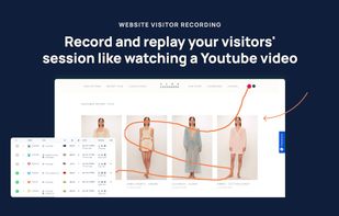 Recording your website visitors  and learn about how they engage and interact on your site.