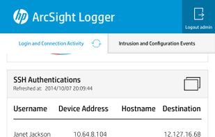 ArcSight Enterprise Security Manager screenshot 1