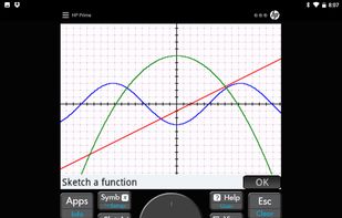 HP Prime Graphing Calculator screenshot 3