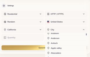 Hproxy.com screenshot 1