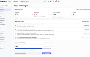 Main dashboard