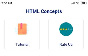 Html Concepts screenshot 1