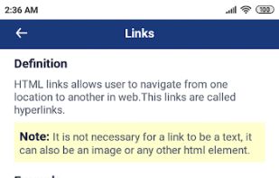 Html Concepts screenshot 3