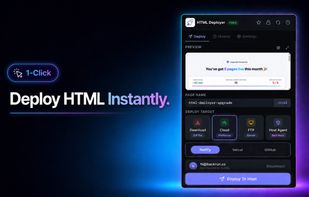 HTML deployer Preview