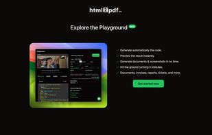 Html2pdf API screenshot 3