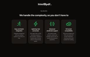 Html2pdf API screenshot 2