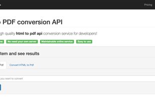 html2pdf.app screenshot 1