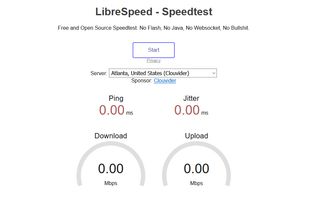 LibreSpeed screenshot 1