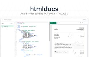 htmldocs screenshot 1