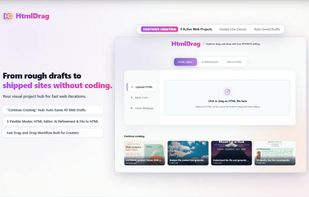 HtmlDrag screenshot 1