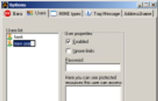 User account creation