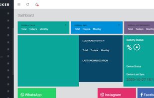 kids tracker dashboard