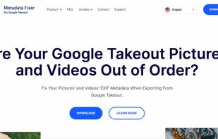 Metadata Fixer for Google Takeout screenshot 1