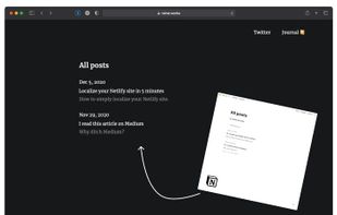 Notelet screenshot 1