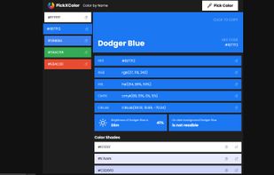 PickXColor.com screenshot 1