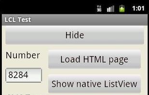 laz4android screenshot 2