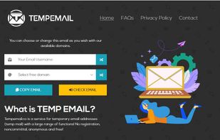 Tempemail.co Website