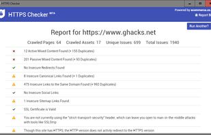 HTTPS Checker screenshot 1