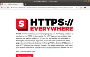 HTTPS Everywhere screenshot 2