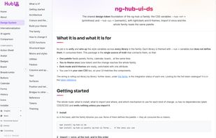 Hub UI screenshot 3