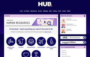 Create dedicated areas for department resources