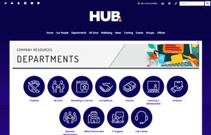 Organise all your resources and information into custom pages and navigation