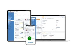 Hubleto on different screens