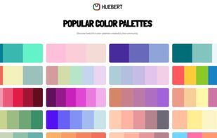 Explore color palettes