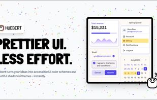Prettier UI. Less Effort.