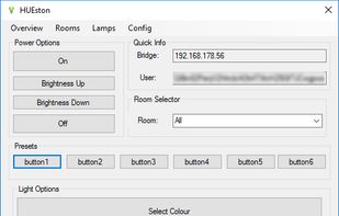 HUEston screenshot 1