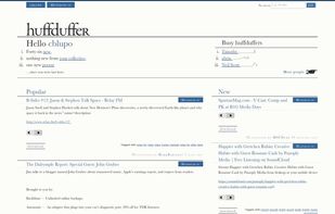 Huffduffer screenshot 1