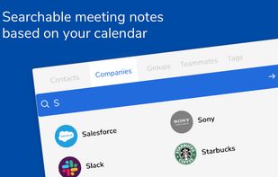 Meeting Notes screenshot 2