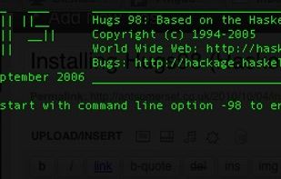 Interactive command-line