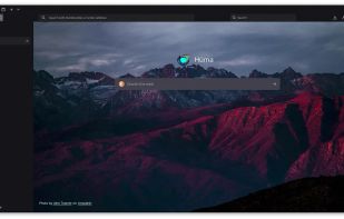 Hüma Browser screenshot 1
