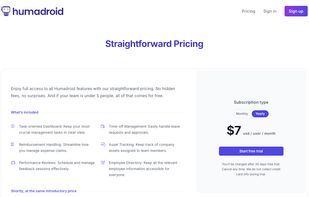 Humadroid.io screenshot 1
