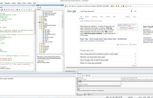 Main window Human Emulator Studio based on Chromium