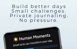 Home screen with random challenges.