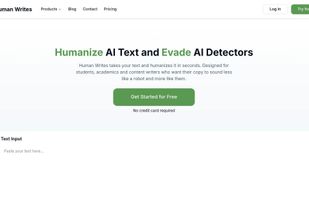 Human Writes screenshot 1
