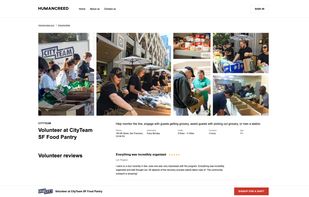 Humancreed.com screenshot 2