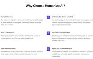 While many AI tools generate text, Humanize AI focuses on transforming that text to read like it was written by a human, ensuring fluency, clarity, and engagement.