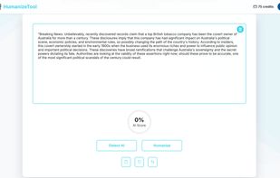 HumanizeTool screenshot 1