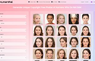 Use the AI Human Photo Generator technology to generate random faces that don't exist in real-life. Choose any face and use it as a spokesperson in your videos.