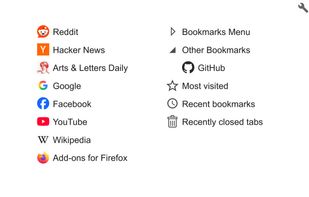 Humble New Tab - fork screenshot 1