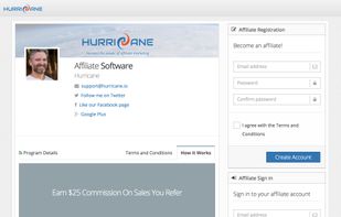 Clean and responsive public profile page